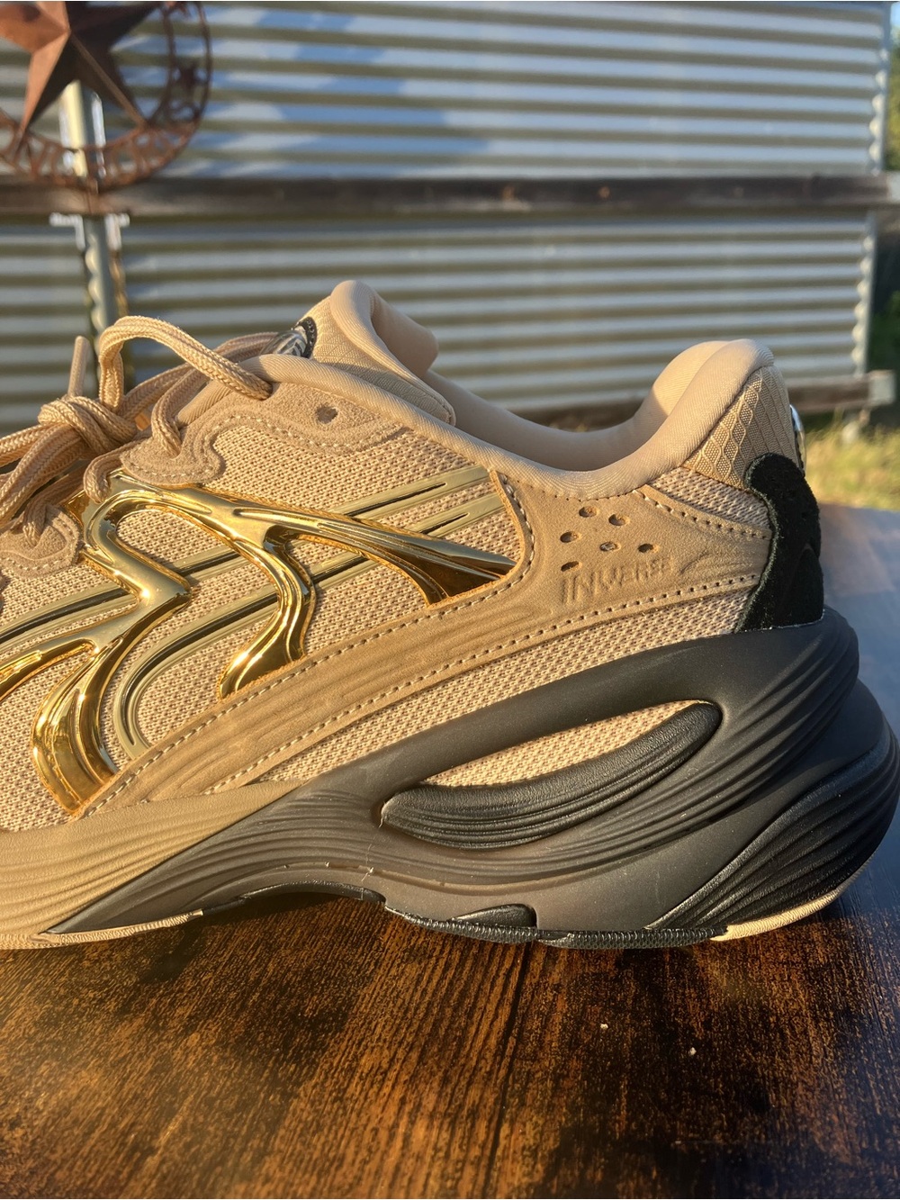 PUMA Inverse Rapid Light Sand/Sand Dune Black 401811-01 – Men’s Size 9.5, New - Picture 6 of 11